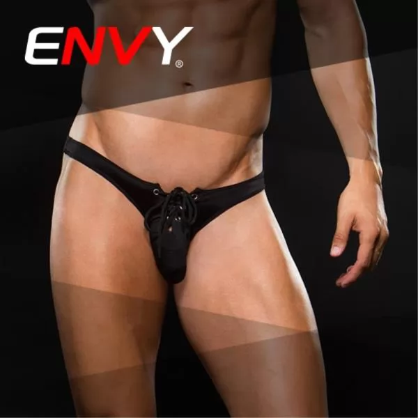 [미국 ENVY] E054 레이스업 텅 (블랙) (7)
